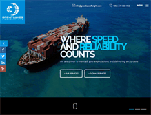 Tablet Screenshot of greatlakesfreight.com
